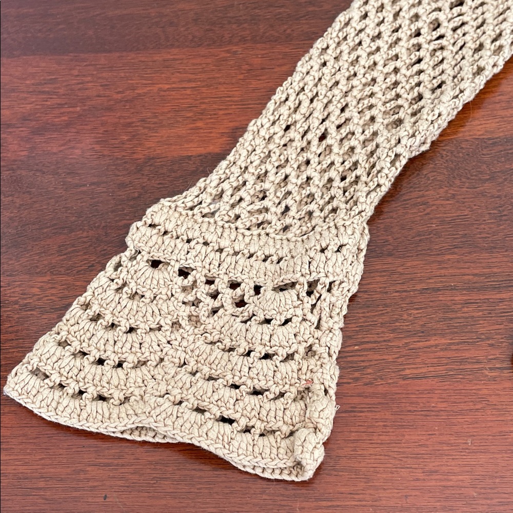 Jones New York Tan Crochet Cardigan - Picture 5 of 7